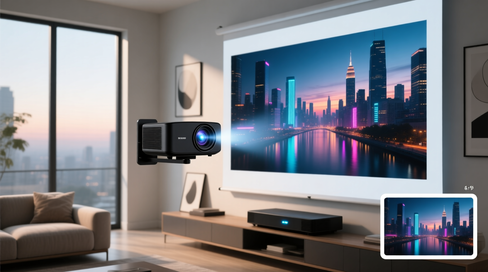 screen projector screen