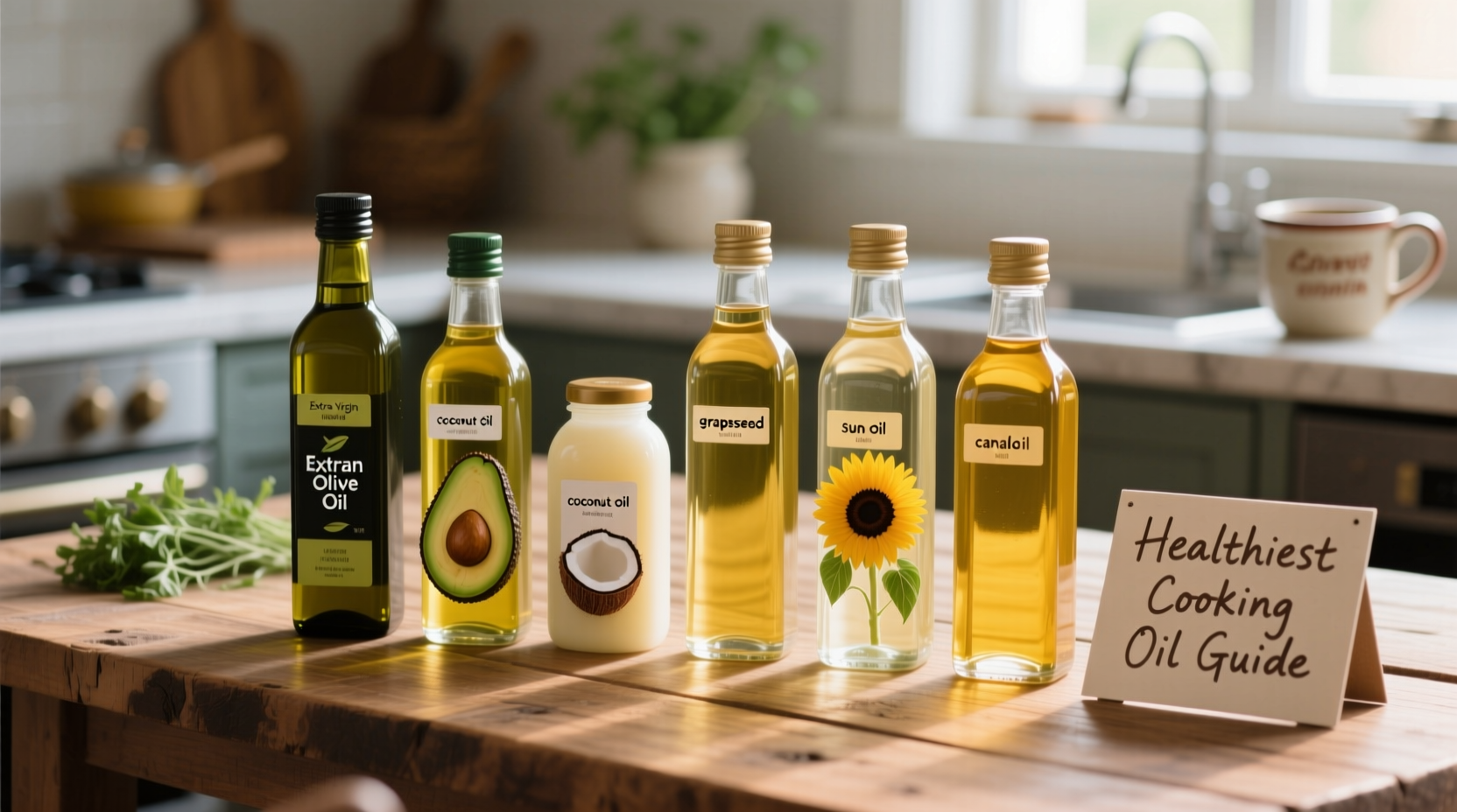 what is the healthiest cooking oil