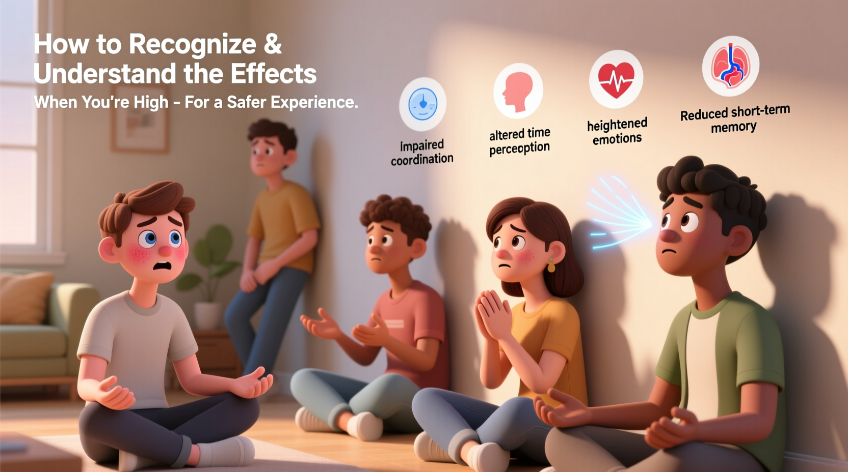 how to recognize and understand the effects when youre high for a safer experience