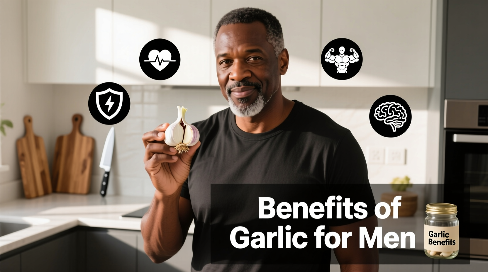 Garlic Benefits for Men: Science-Backed Health Advantages