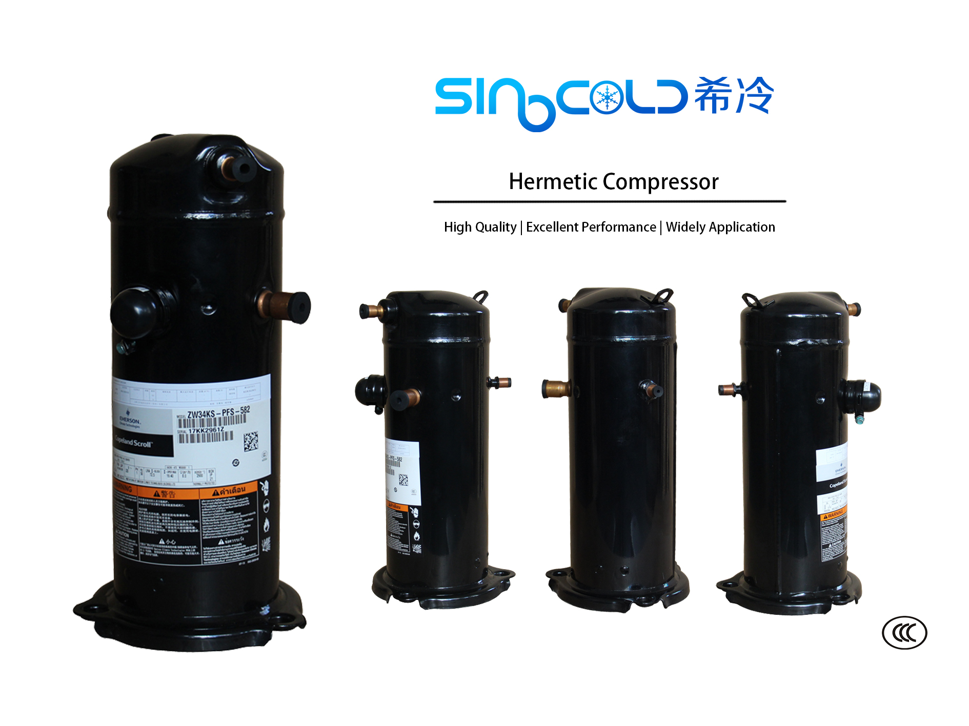 コスモリ取引ページ Copeland Scroll Compressor ZXI15KCE-TFD-647