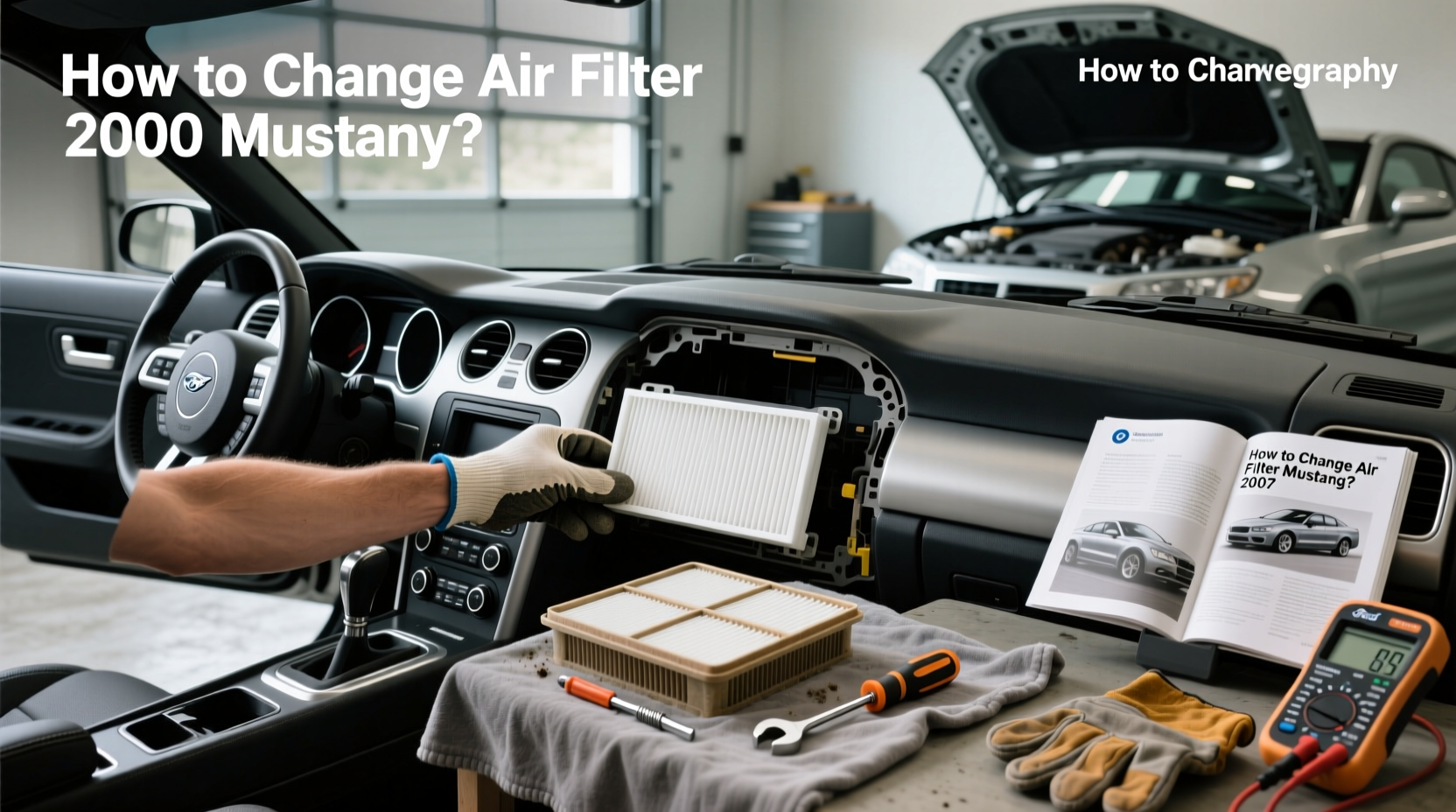 2007 mustang cabin air filter quick change guide
