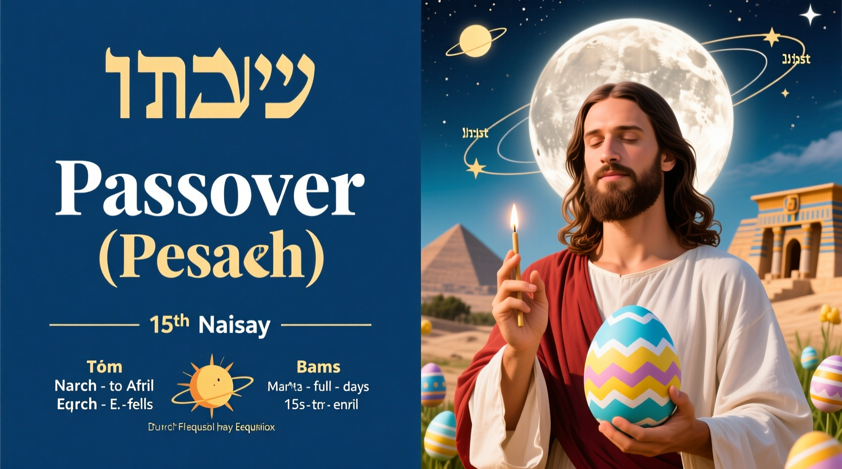 Is Easter the Same Day as Passover?