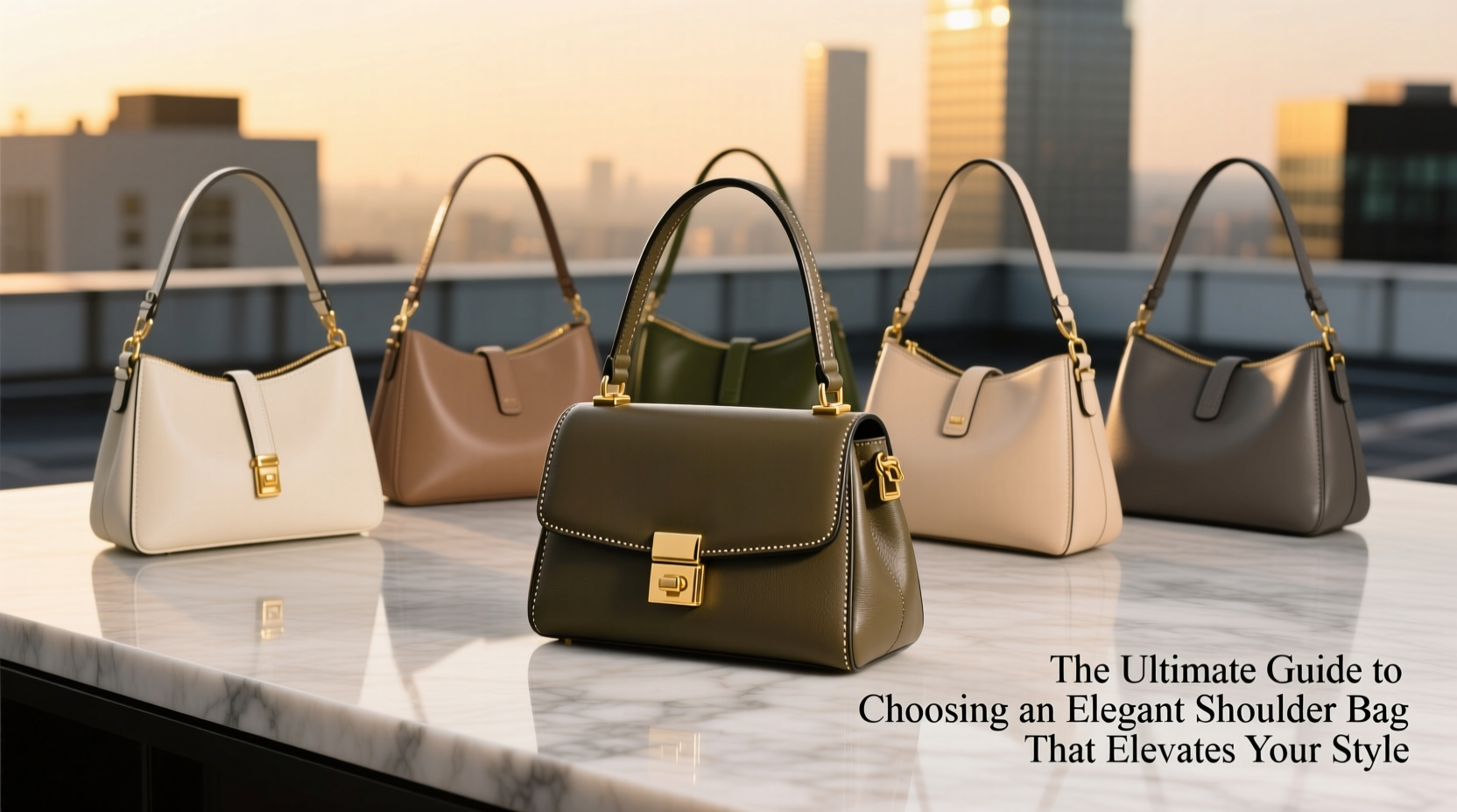 the ultimate guide to choosing an elegant shoulder bag that elevates your style
