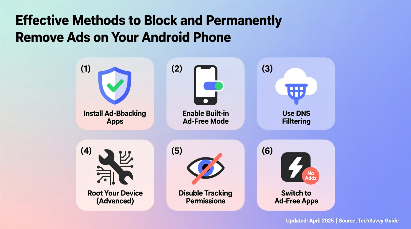effective methods to block and permanently remove ads on your android phone