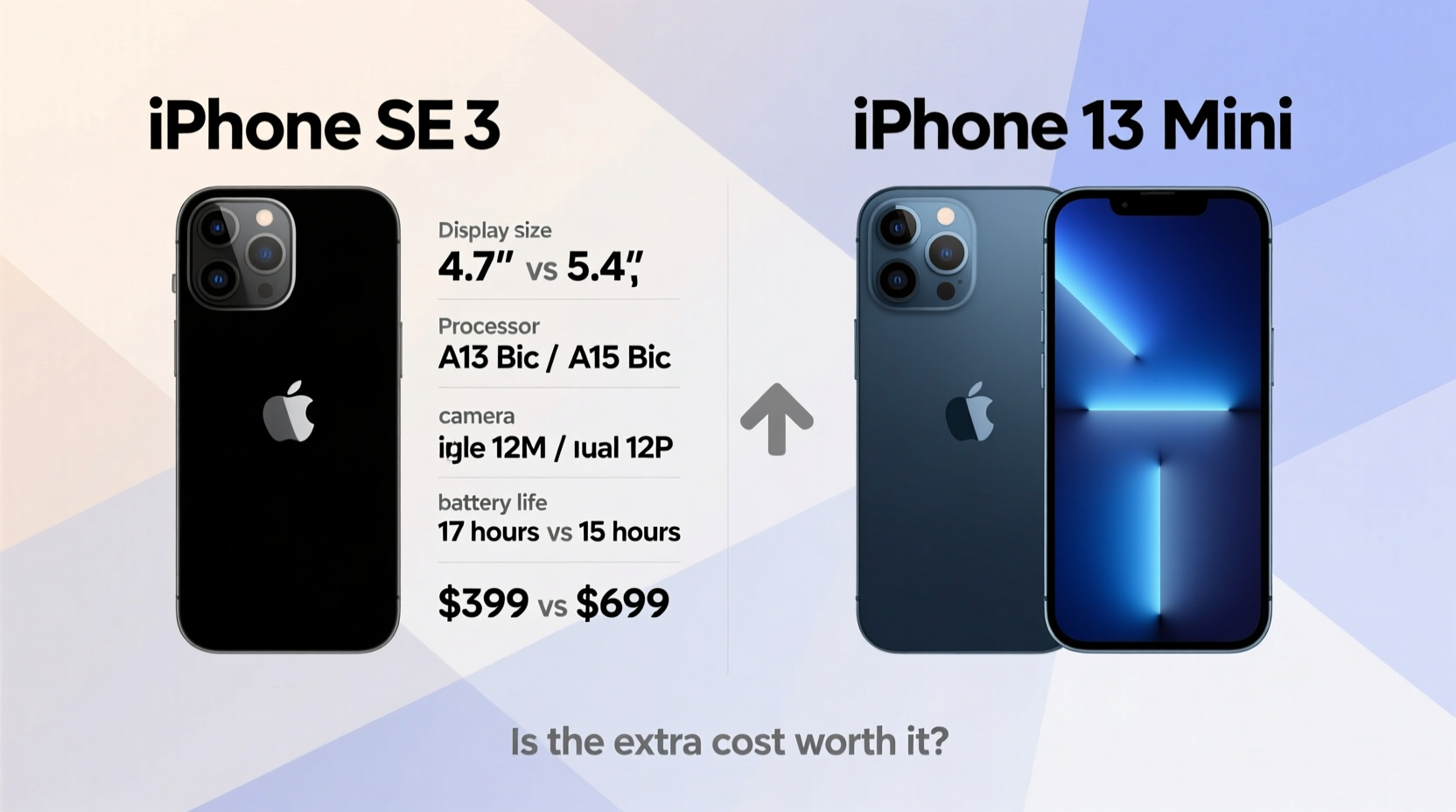 iphone se 3 vs 13 mini is the smaller size of the 13 mini worth the extra cost 2