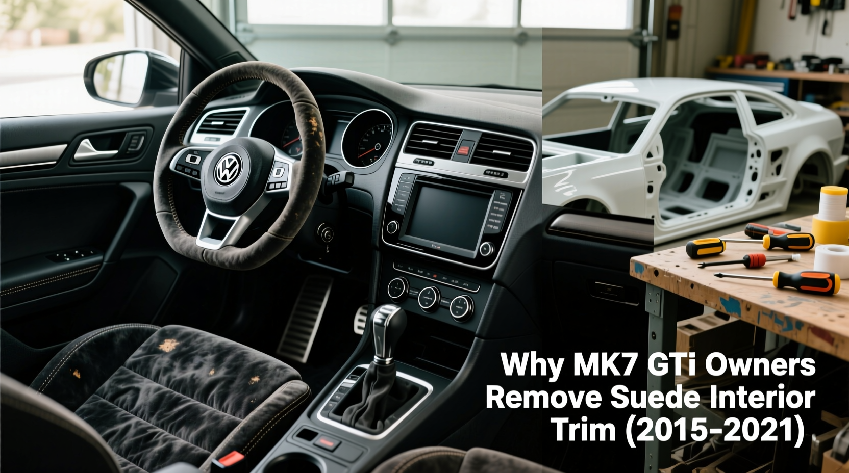 mk7 gti suede removal reasons