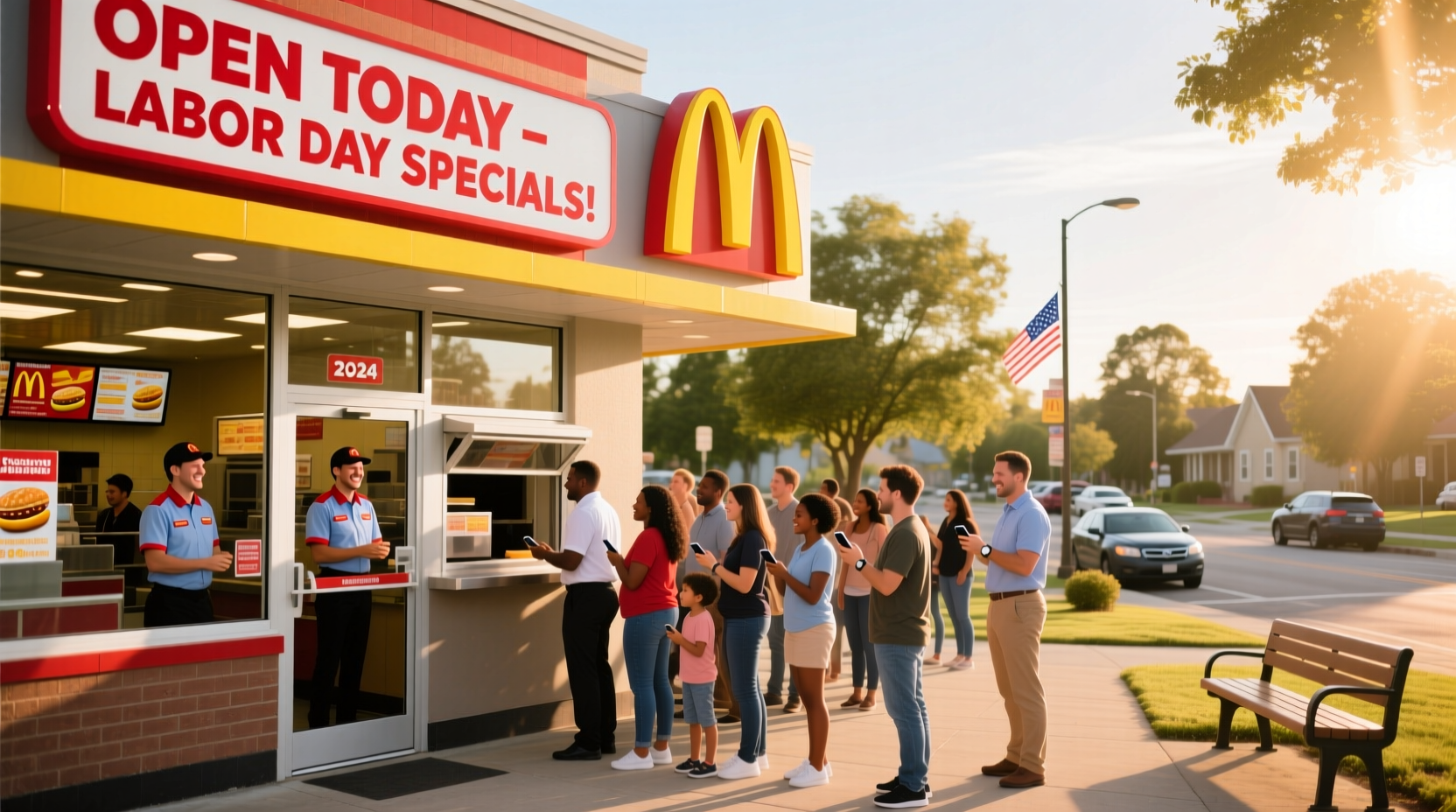 is fast food open on labor day