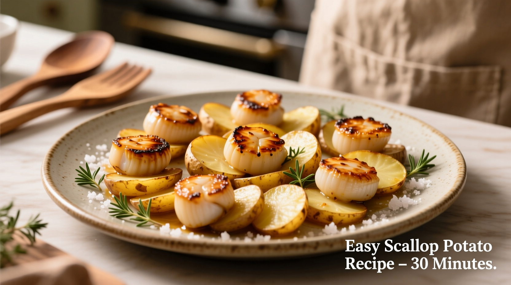 Easy Scallop Potato Recipe in 30 Minutes