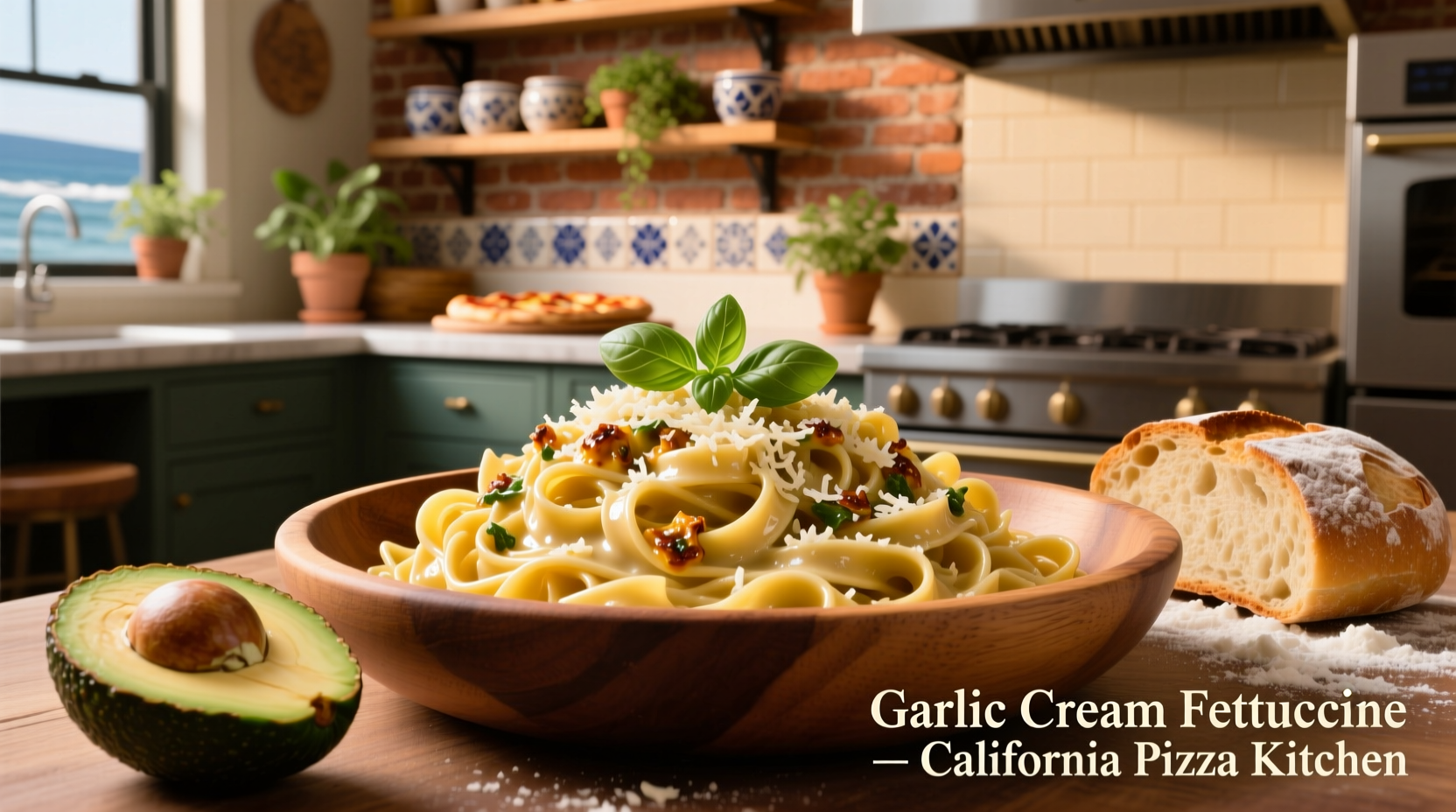 Garlic Cream Fettuccine at California Pizza Kitchen: Facts