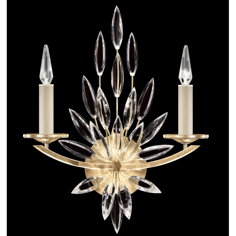 modern crystal gold  wall light  chandelier for bedroom wall scone crystal flower chandelier wall lighting