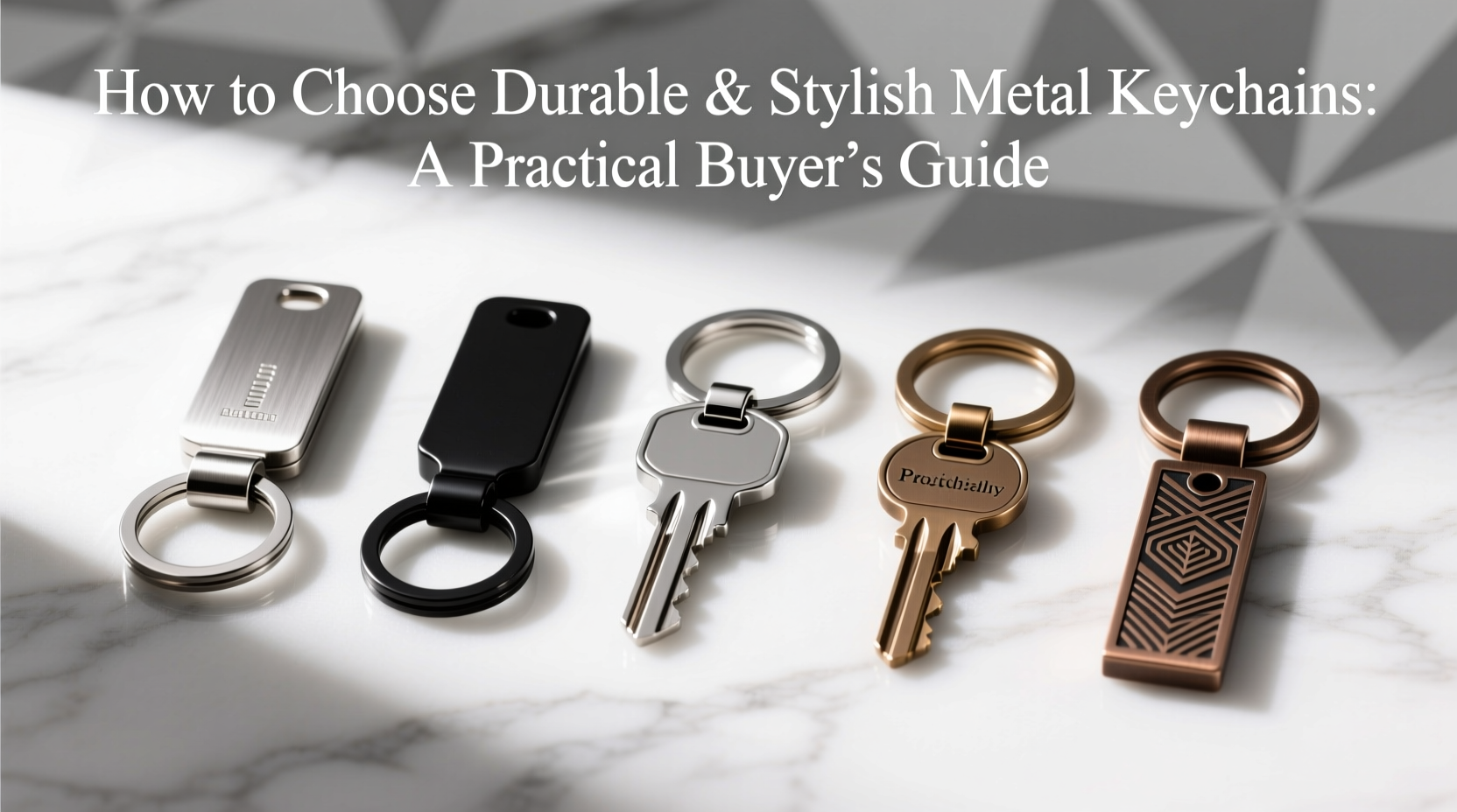 how to choose durable and stylish metal keychains a practical buyers guide