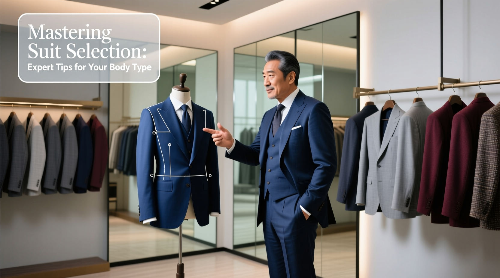 mastering suit selection expert tips to choose the perfect suit set for your body type