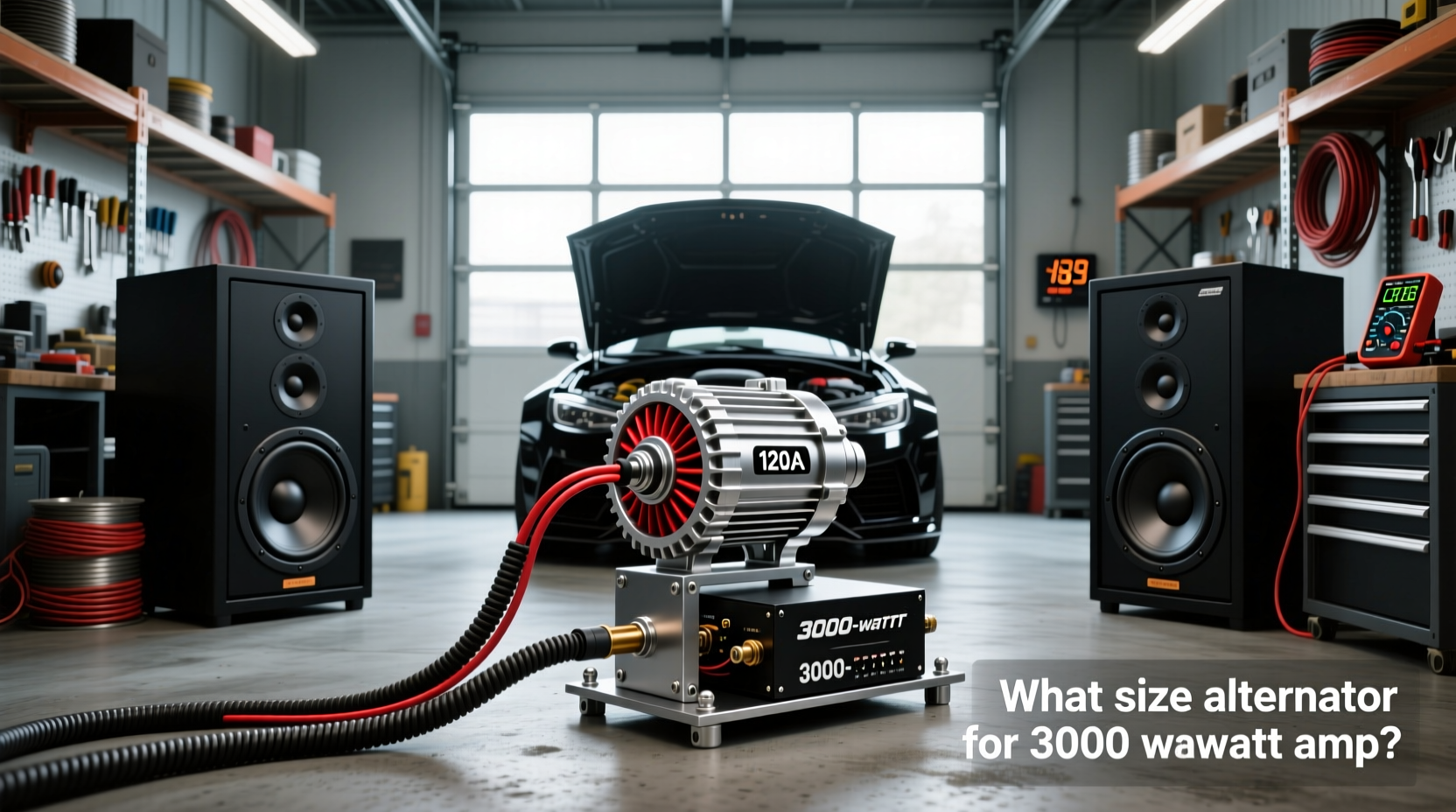 What Size Alternator for 3000 Watt Amp? A Practical Guide
