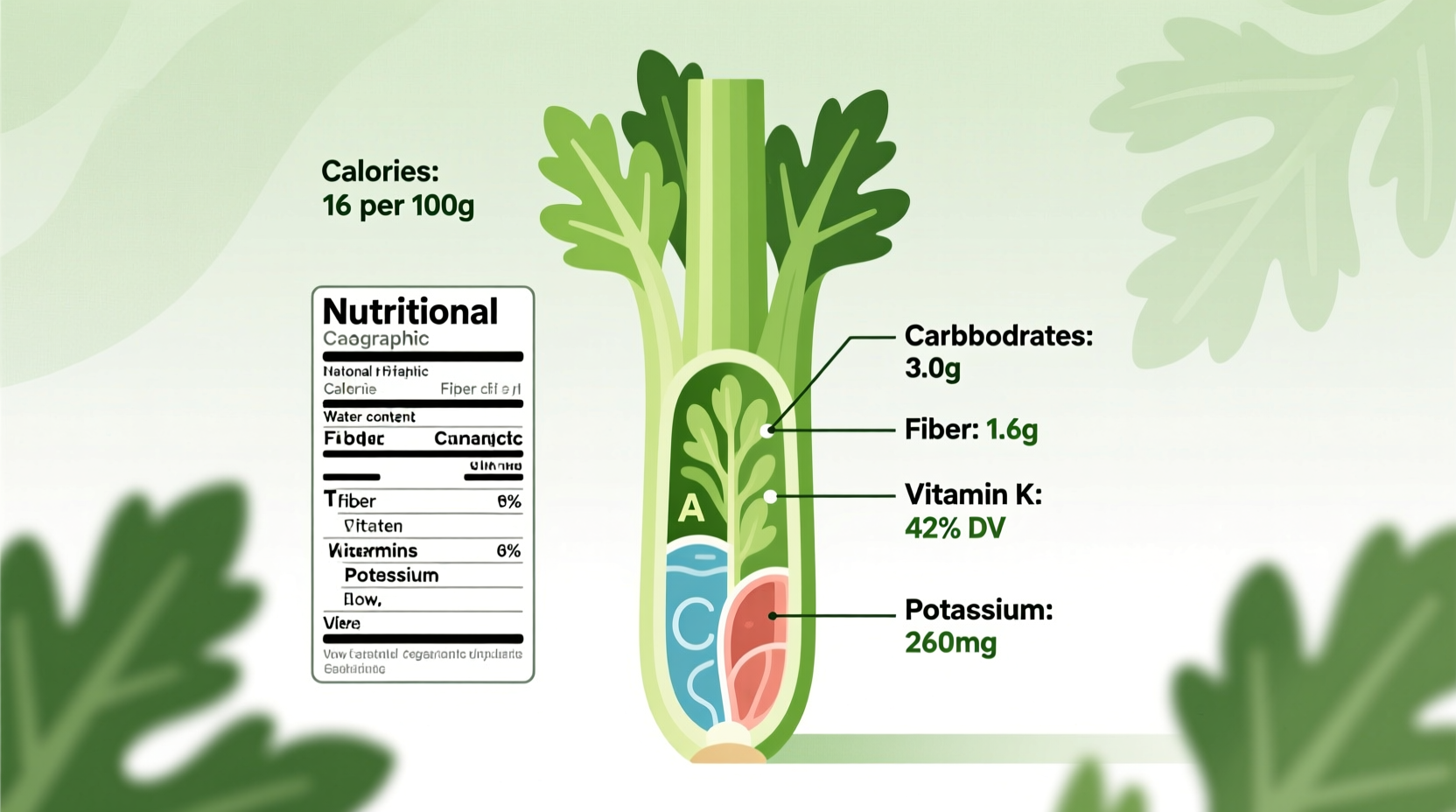 Celery Nutrition Facts: Calories, Benefits & Data (2024)
