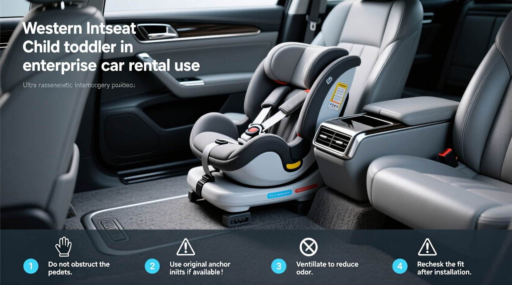 enterprise car rental child toddler seat
