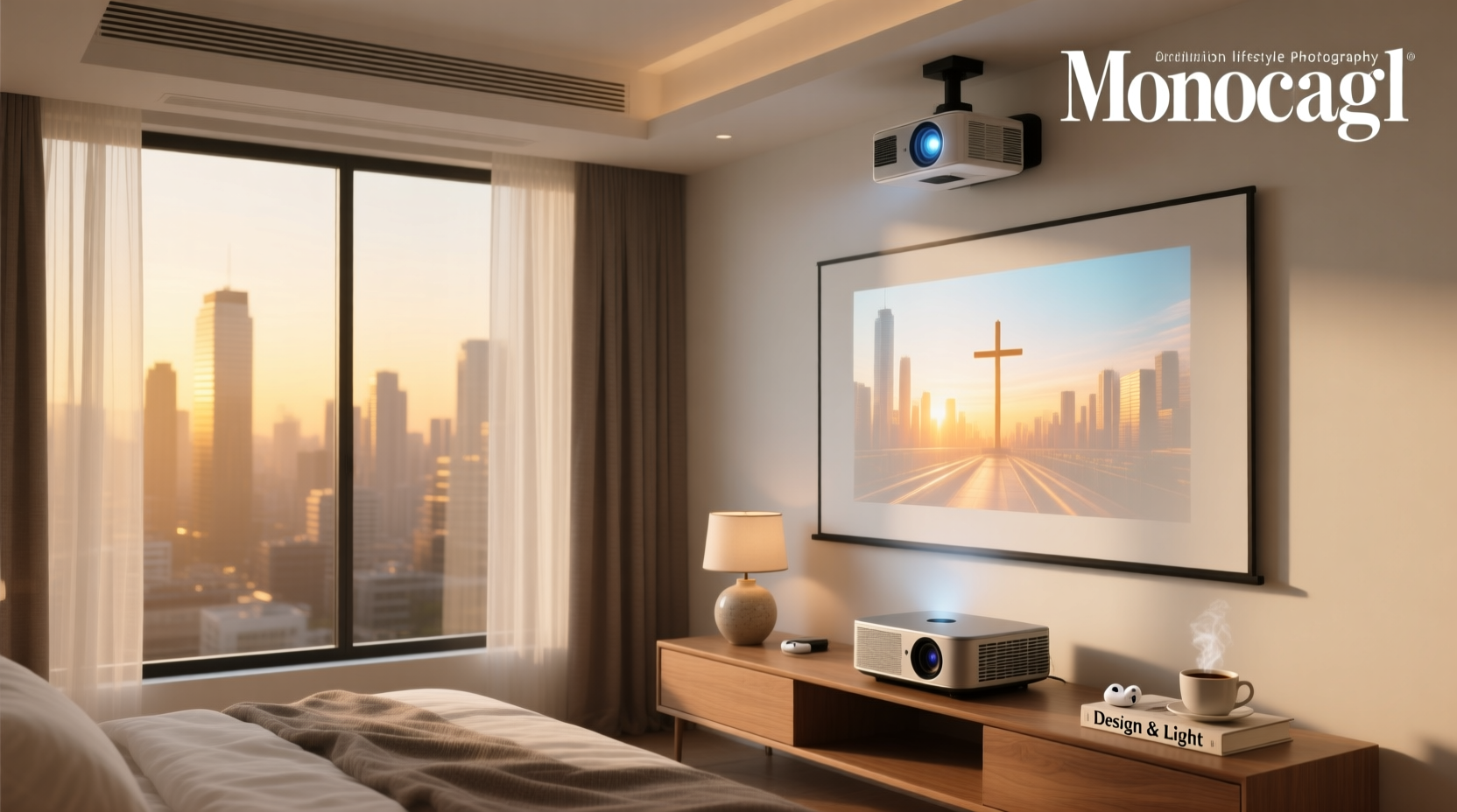 best bedroom projector quiet, compact smart picks