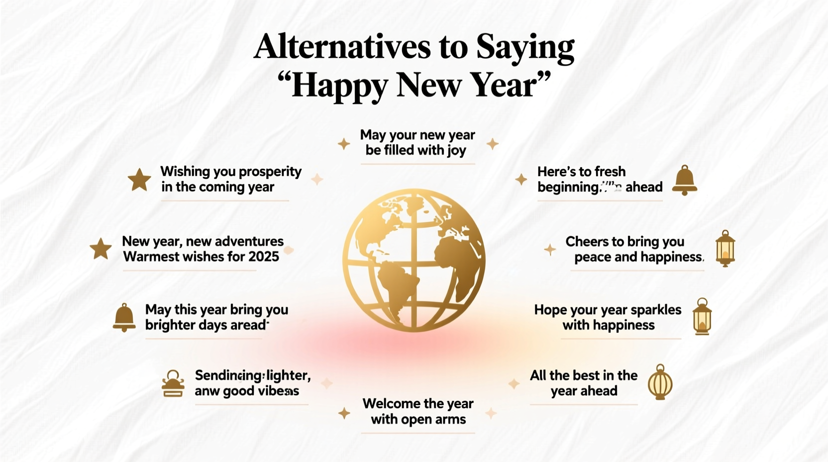 what can i say instead of happy new year