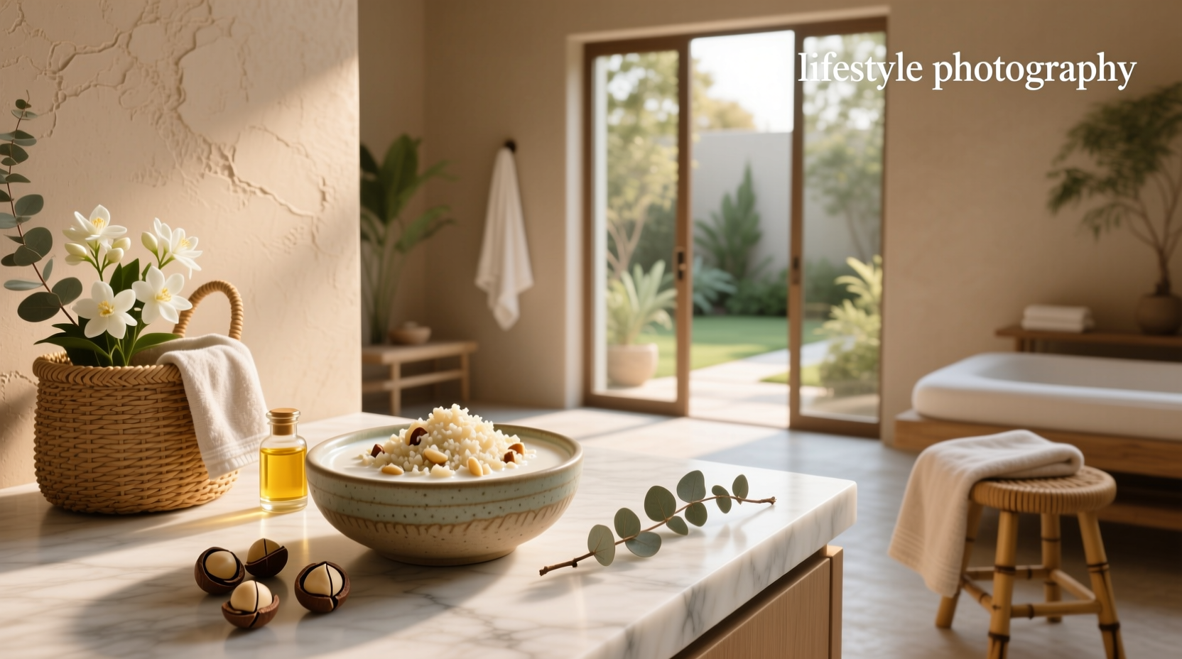 dove crushed macadamia rice milk body scrub review