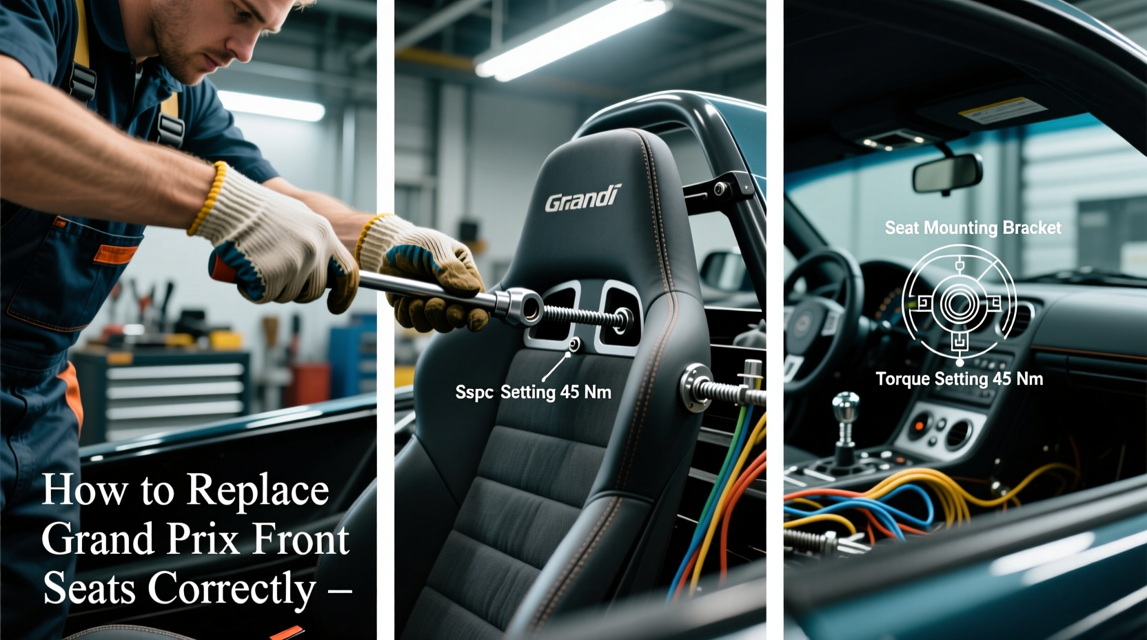 replace grand prix front seats