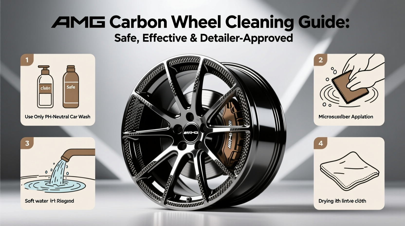 AMG Carbon Wheel Cleaning Guide: Safe, Effective & Detailer-Approved
