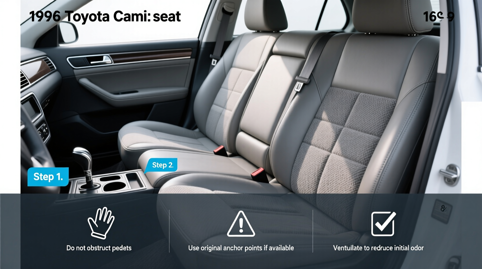 1996 toyota camry seat covers