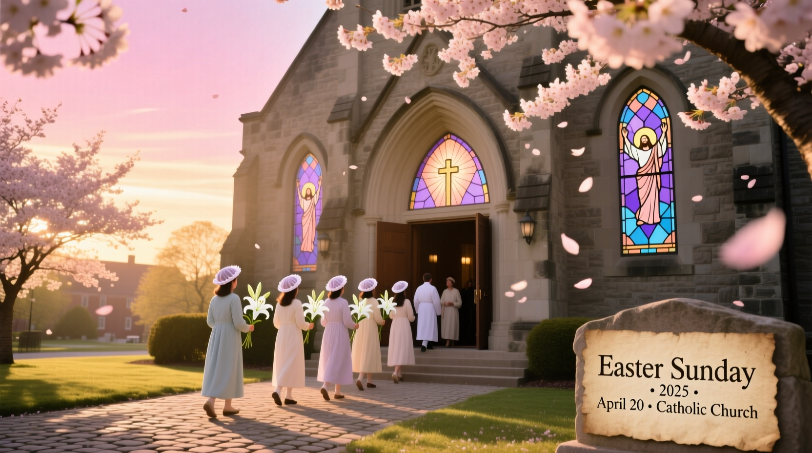 when is easter in 2025 catholic