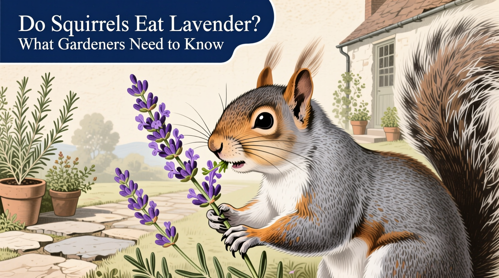 do squirrels eat lavender