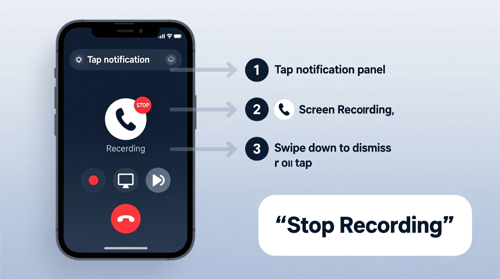 how to disable or stop call and screen recording on your mobile phone