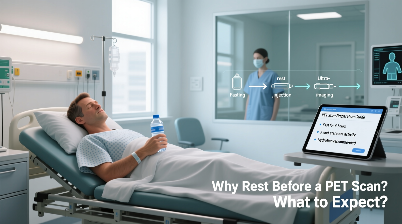 why rest before a pet scan preparation what to expect