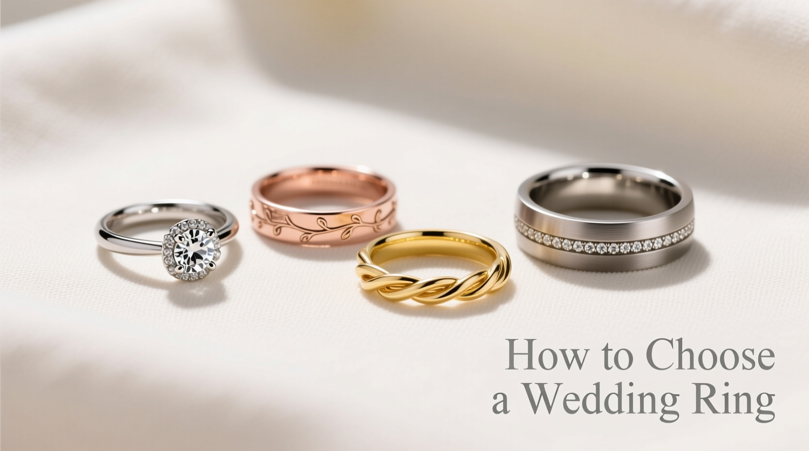 how to choose a wedding ring