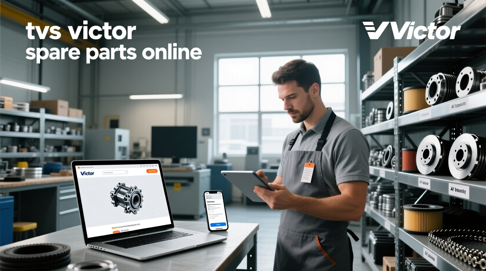 How to Buy Genuine TVS Victor Spare Parts Online Safely