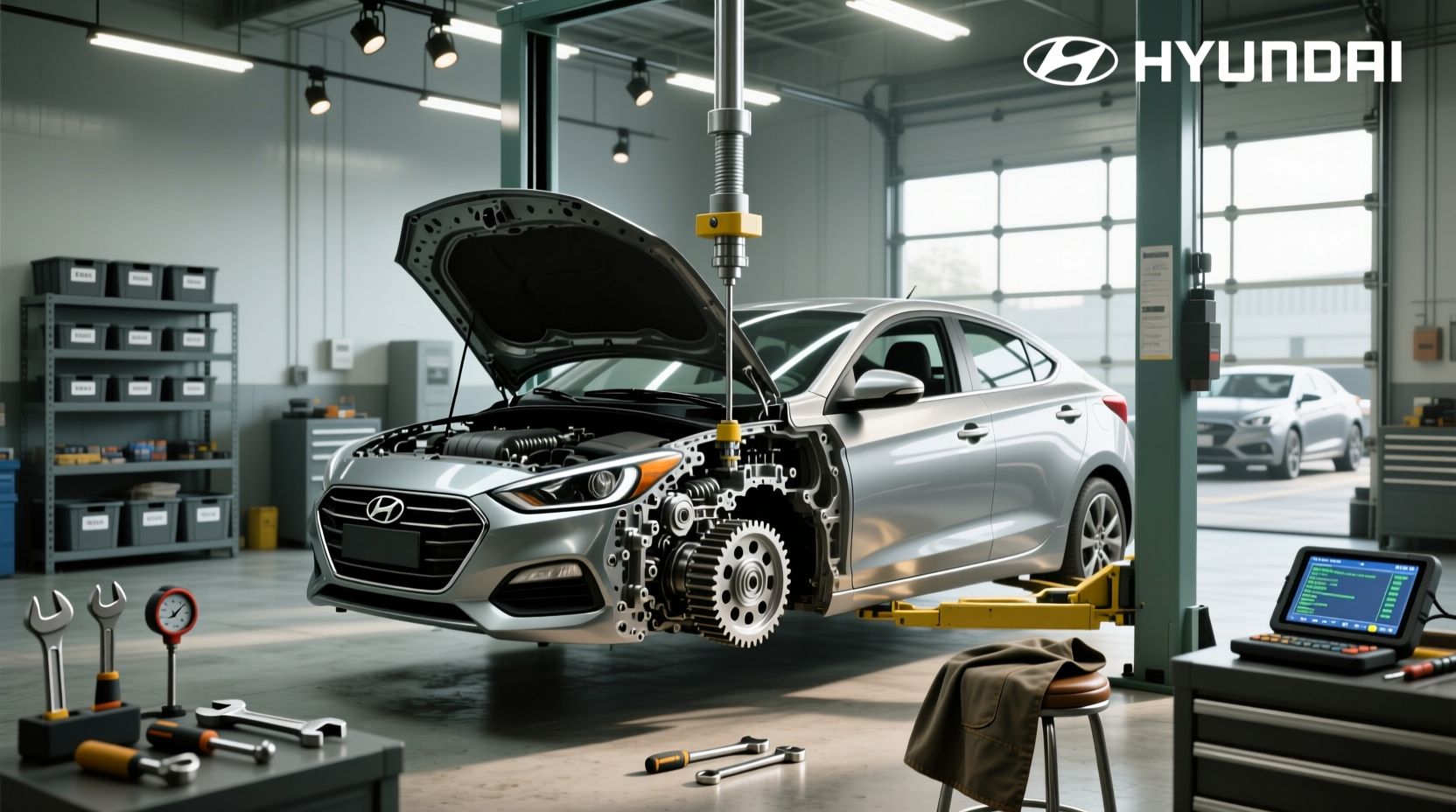 2017 hyundai accent transmission guide