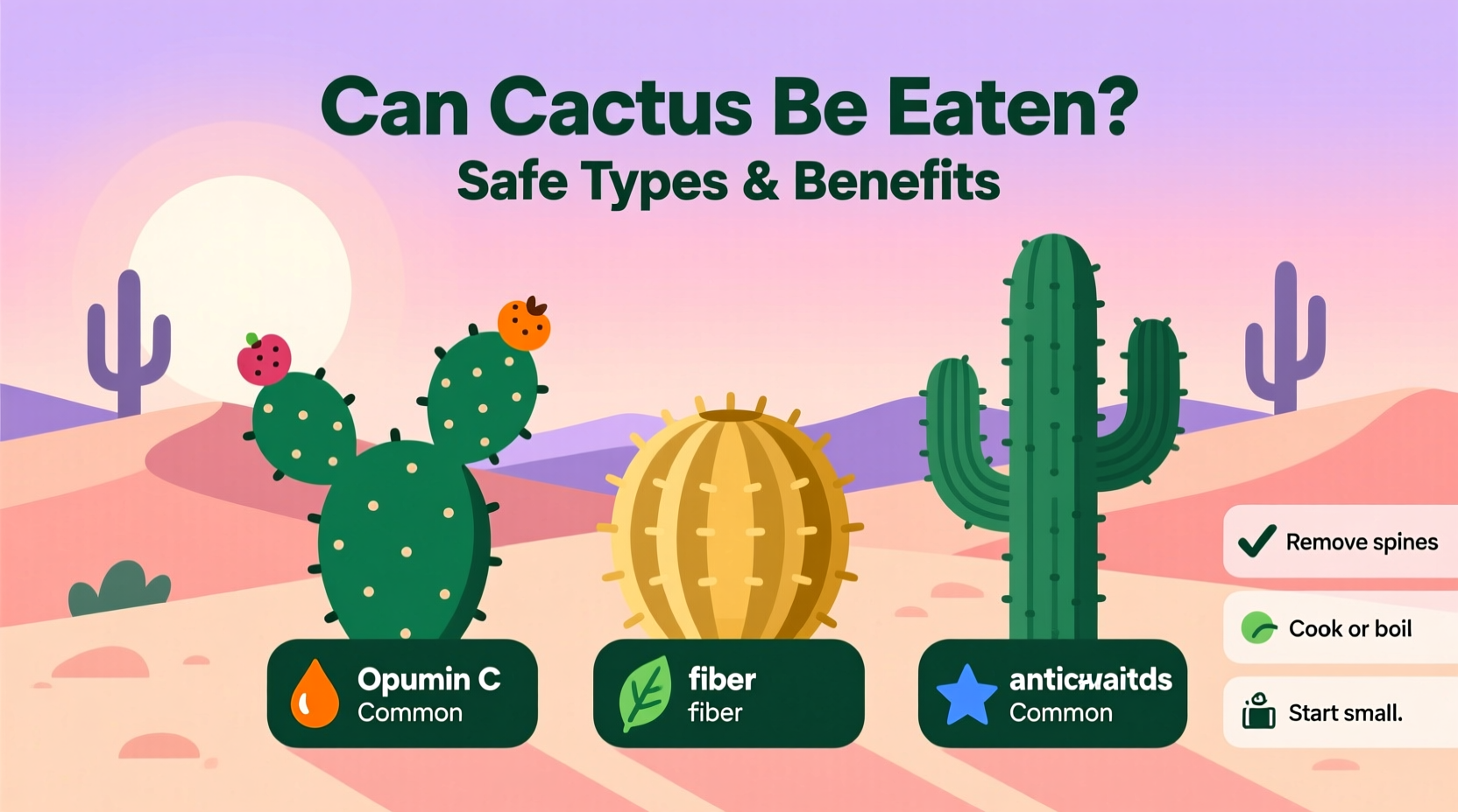 can cactus be eaten