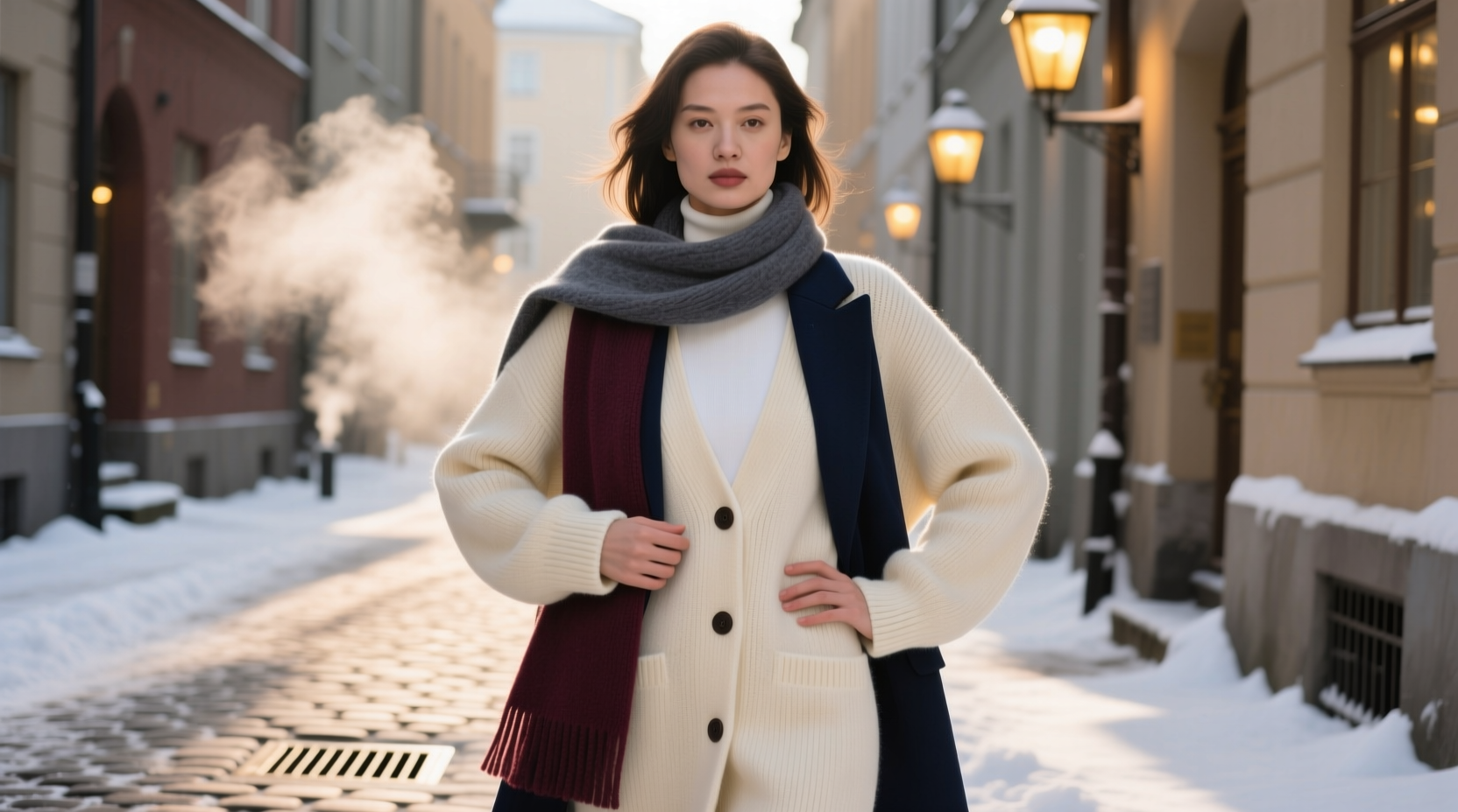 mastering the art of layering a v neck cardigan for maximum warmth and style