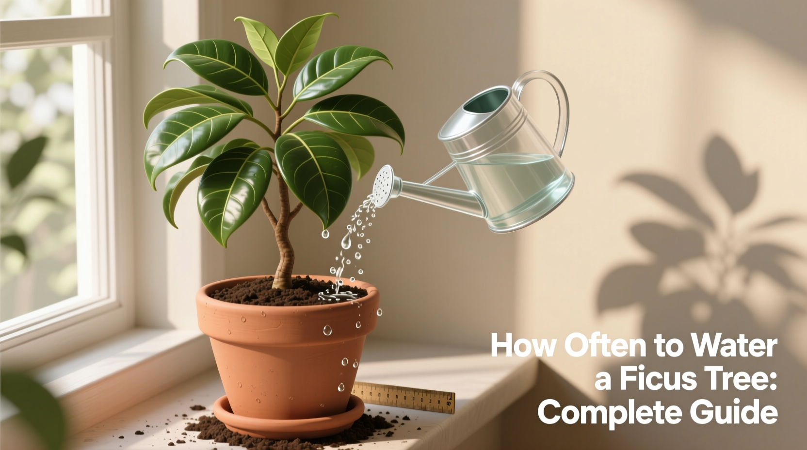 how often to water a ficus tree