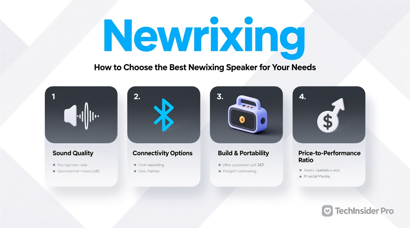 newrixing speaker