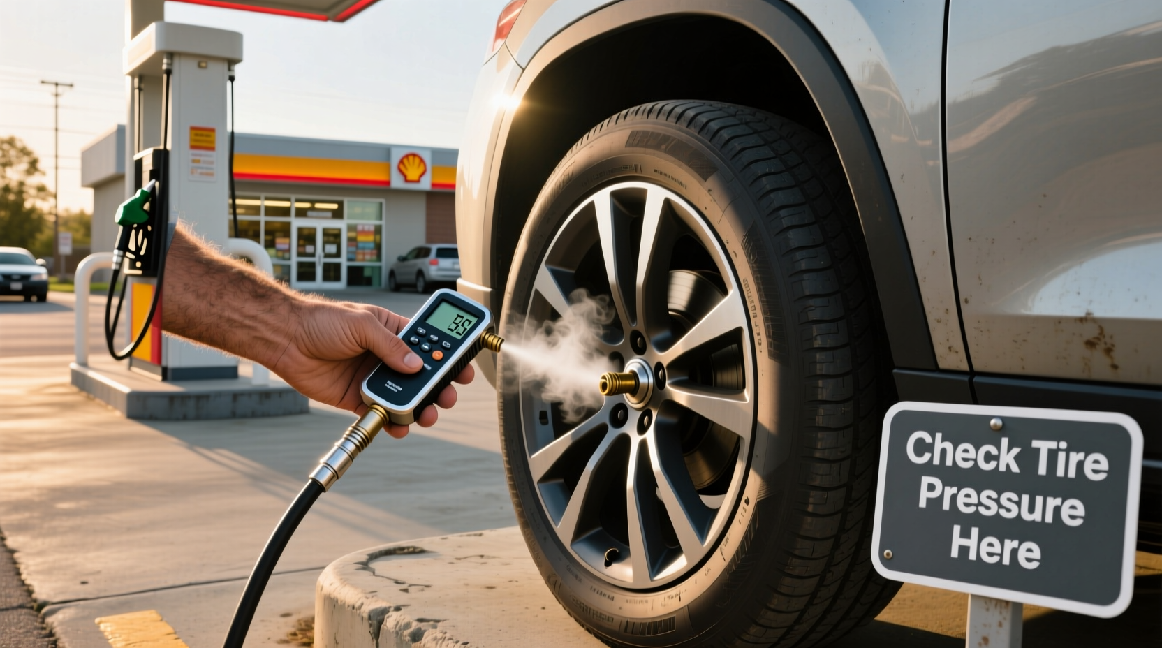 Tire Pressure Gauge Used in Gas Station: Buying Guide