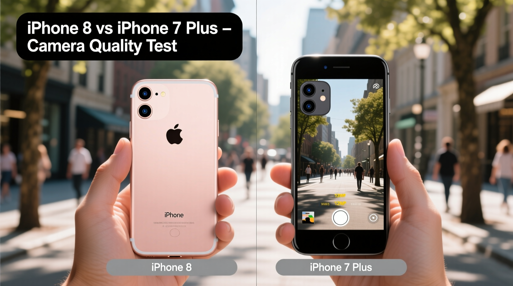 iphone 8 vs 7 plus is the camera really that much better or is it just hype