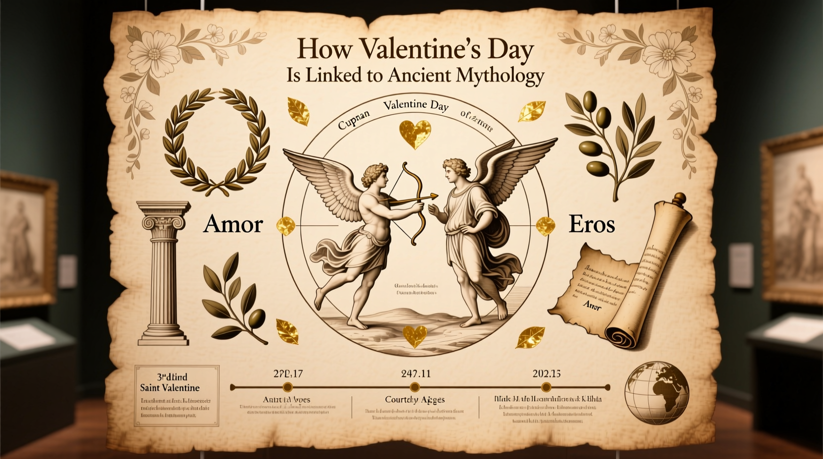 how is valentines day related to mythology