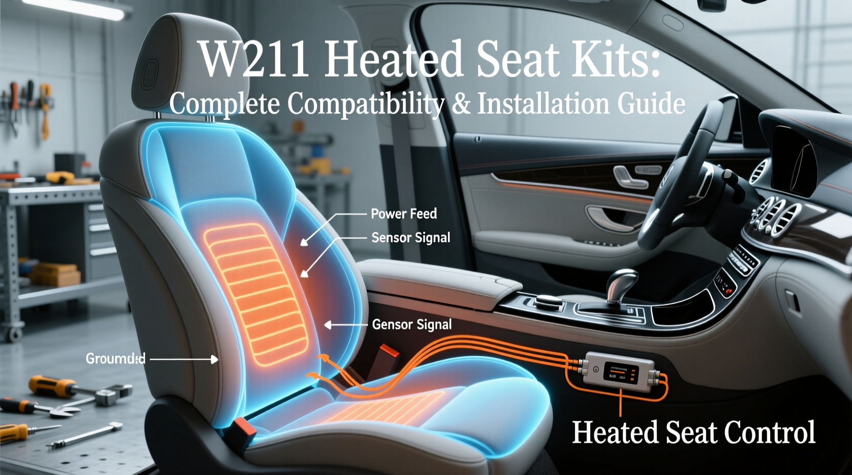 w211 heated seat kits