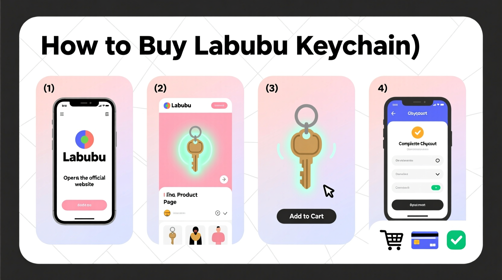 how to buy labubu keychain
