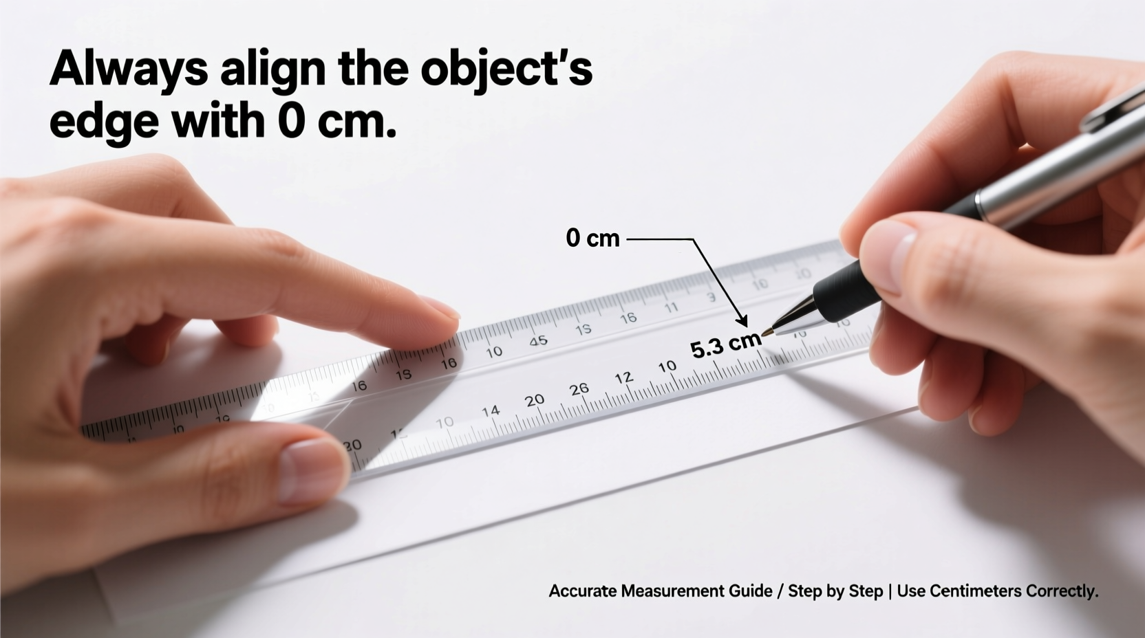 mastering measurement a step by step guide on how to use a ruler in centimeters accurately