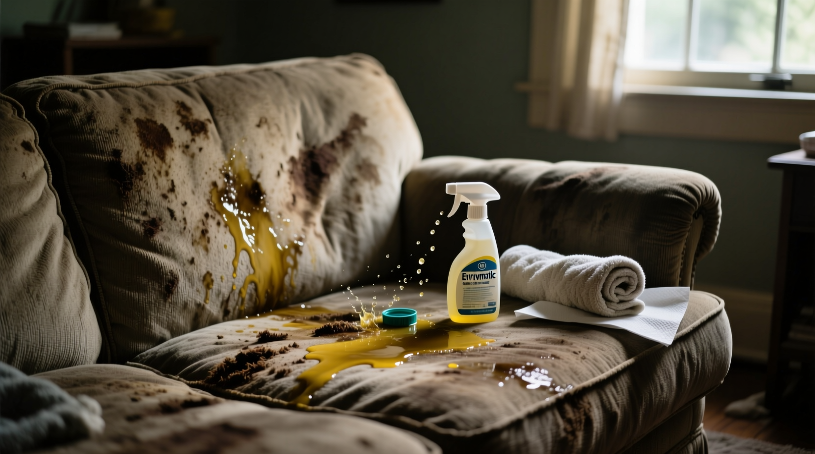 how to get pee smell out of couch