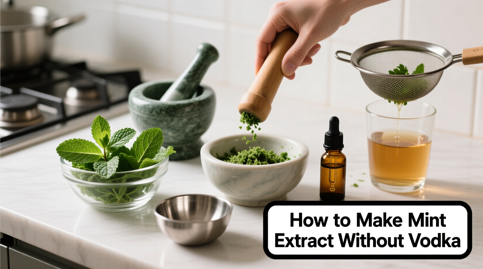 How to Make Mint Extract Without Vodka