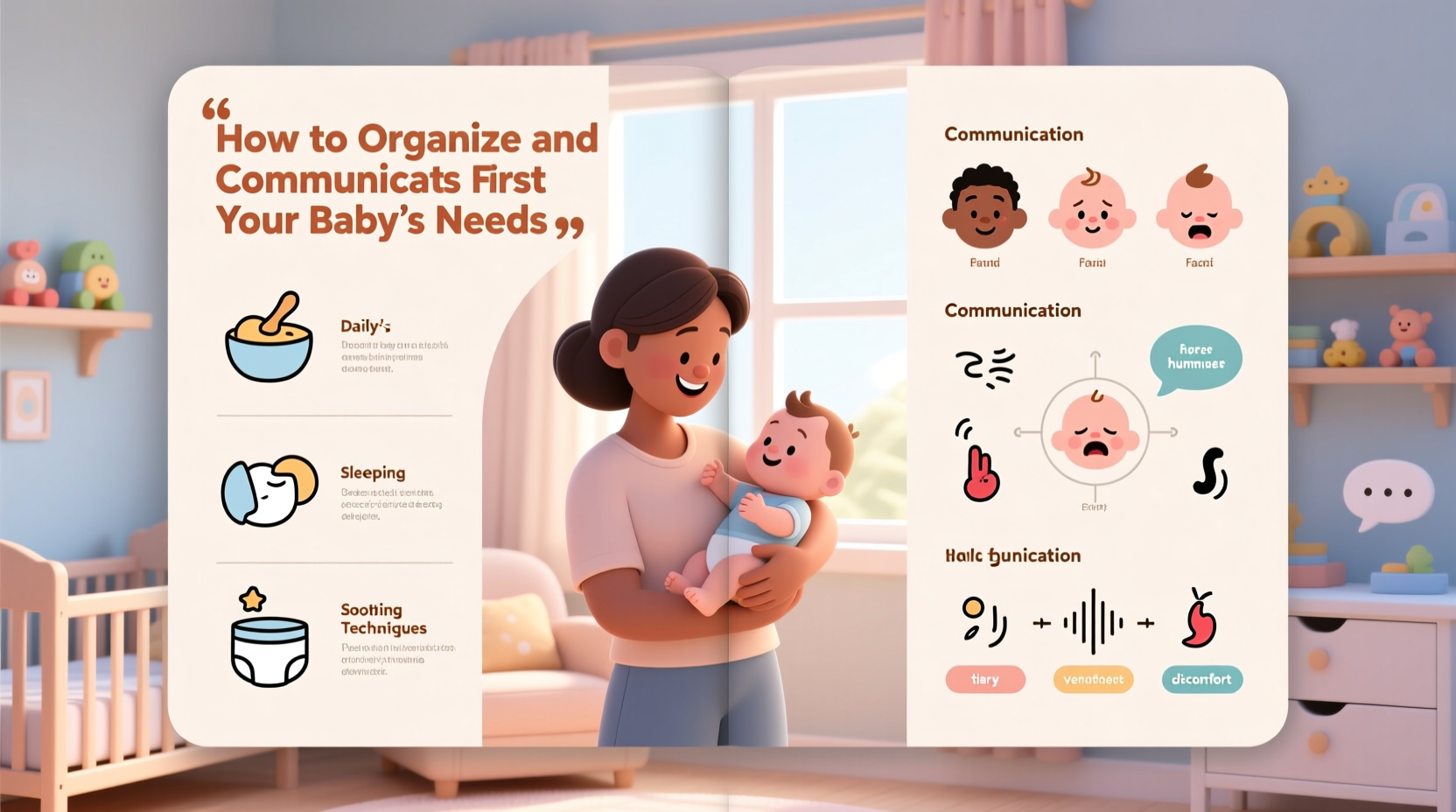 how to organize and communicate your babys needs a practical guide for new parents