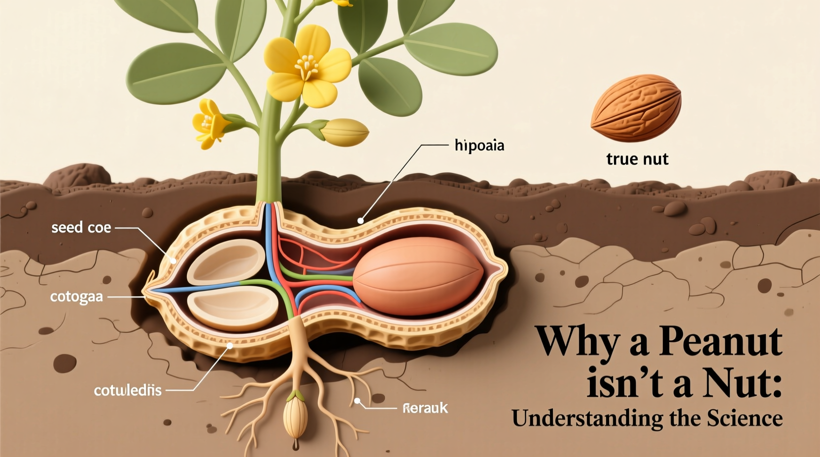 why a peanut isnt a nut understanding the science
