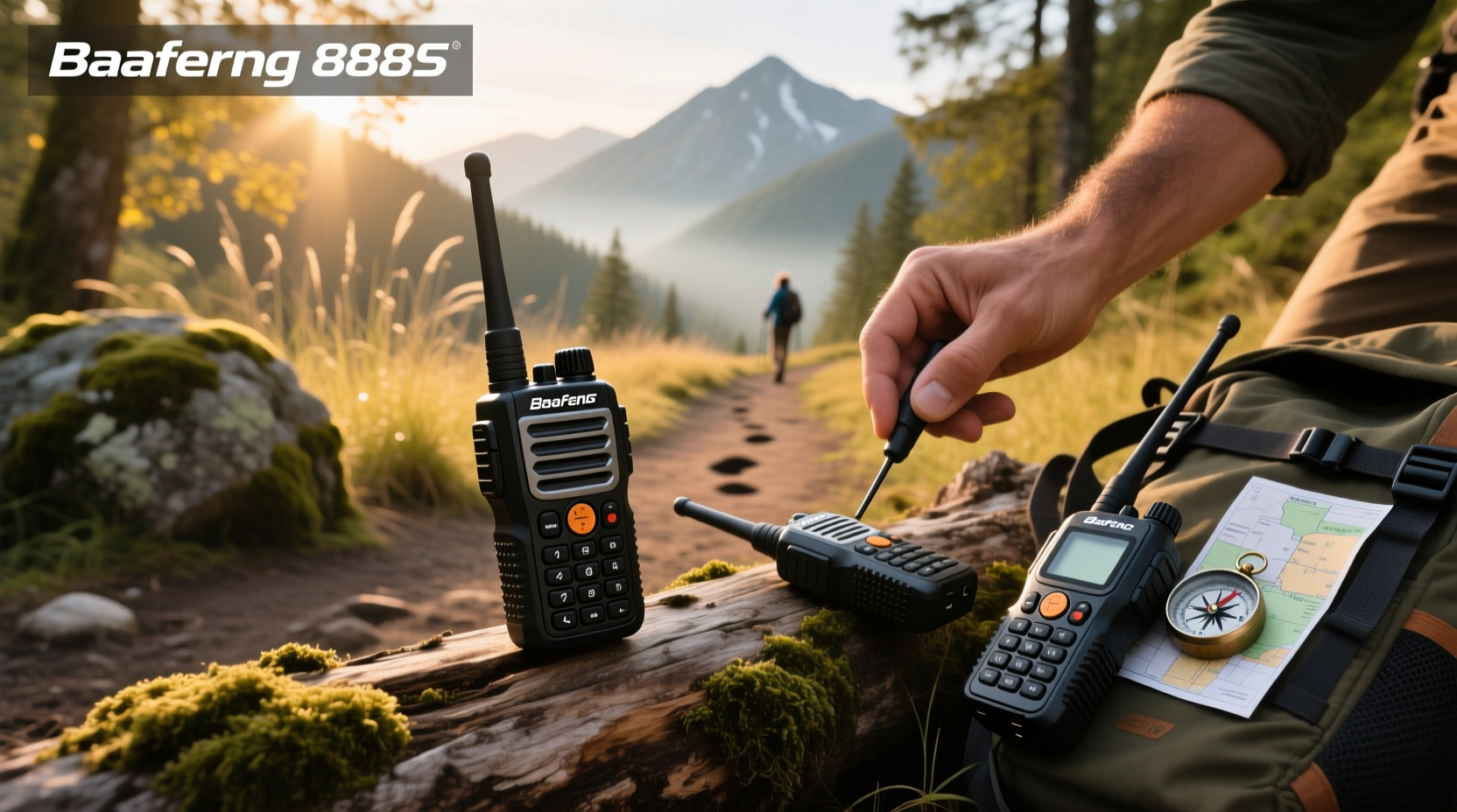 baofeng bf 888s walkie talkie real range, legality setup guide