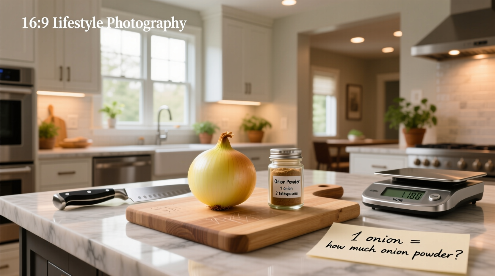 1 onion to powder conversion guide