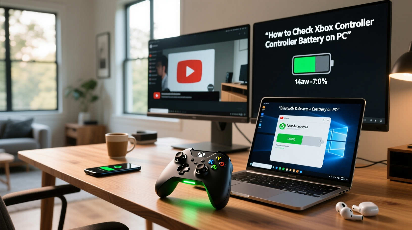 Check Controller Xbox How to Check Xbox Controller Battery on PC — Real Methods That Work
